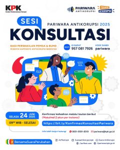 Sesi Konsultasi Pariwara Antikorupsi 2025: